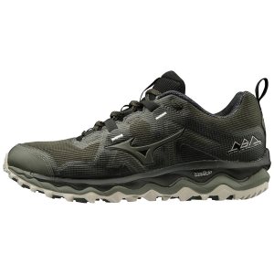 Mizuno Wave Mujin 6 Παπουτσια Για Τρεξιμο Ανδρικα - Μαυρα